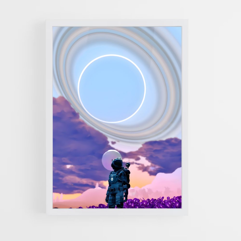 Poster Éveil dans les Fleurs – affiche No man sky (vue 3)